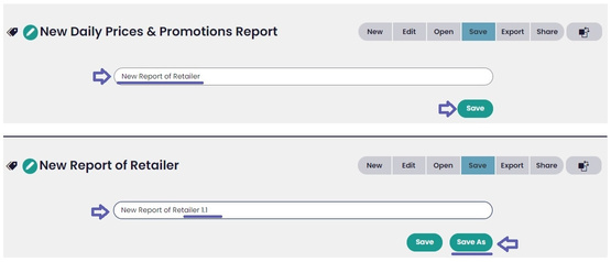 1.3 Saving, Sharing, Exporting, and Scheduling Reports